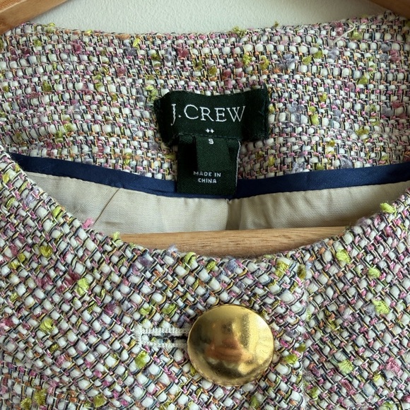 J. Crew Boucle Tweed Blazer Jacket - Picture 3 of 9